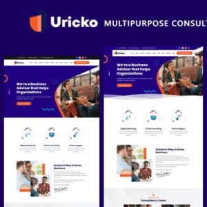 Uricko – Çok Amaçlı Danışmanlık WordPress Teması