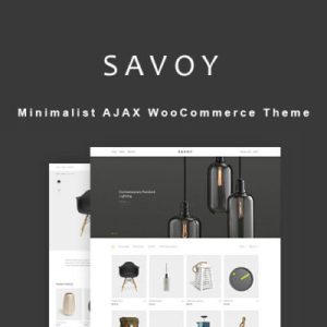Savoy – Minimalist AJAX WooCommerce Teması