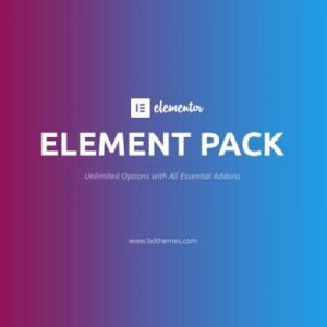 Element Pack – Addon for Elementor Page Builder WordPress Plugin